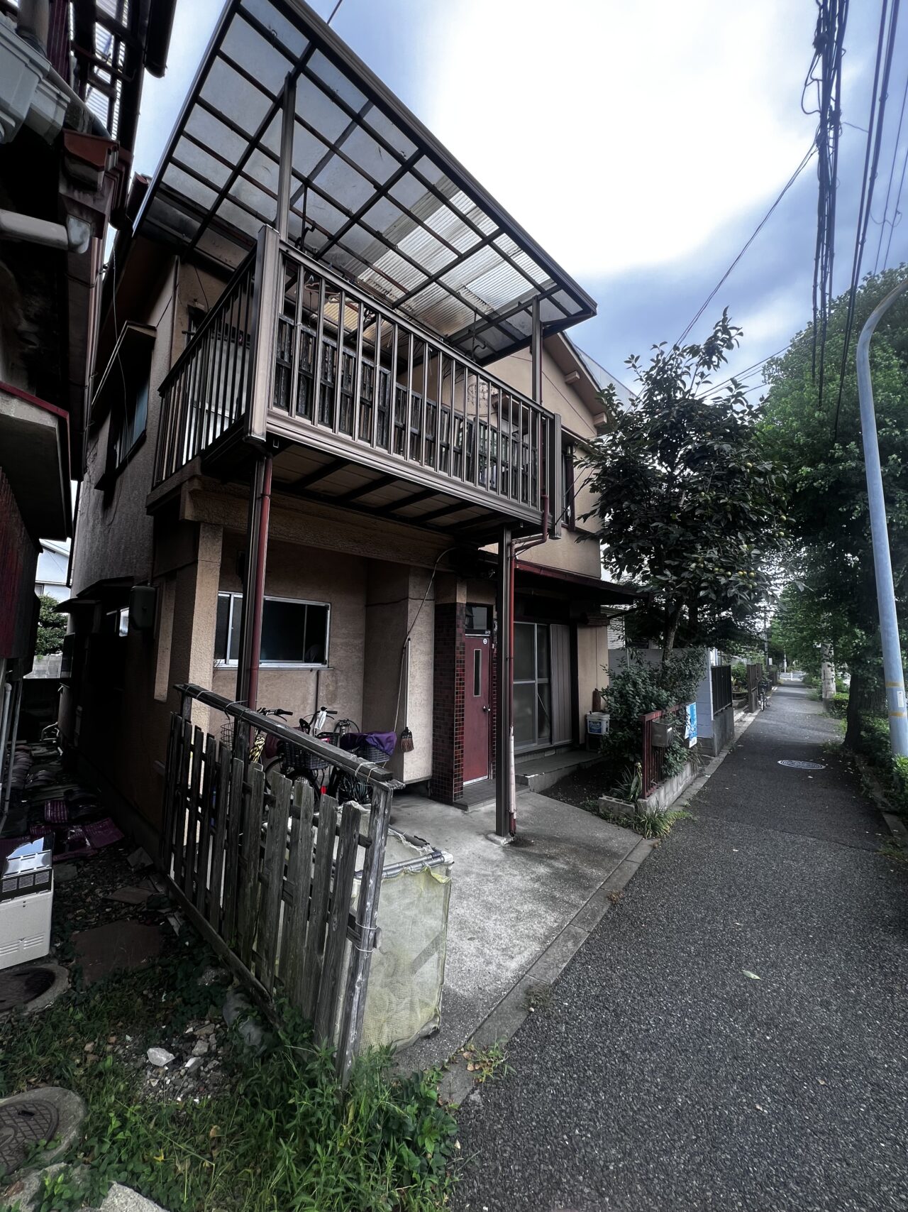 【尼崎市 解体工事】木造家屋27坪 解体着工前の外観写真